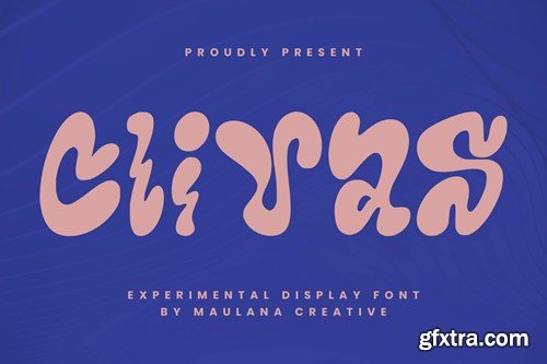 Clivas Experimental Display Font AVKGG3T