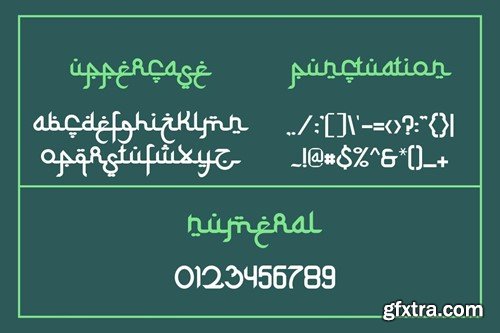 Khusnul Font Style Typeface M6Y6DPK