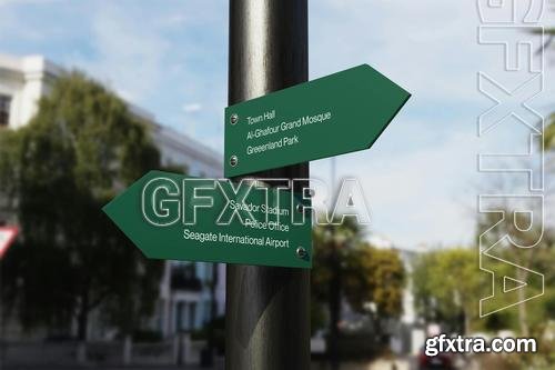 Street Signage Mockup RMPB7JA