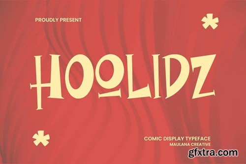 Hoolidz Comic Display Typeface AKA6JFU