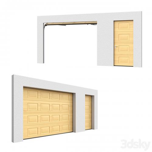 Hormann Sectional doors open / closed