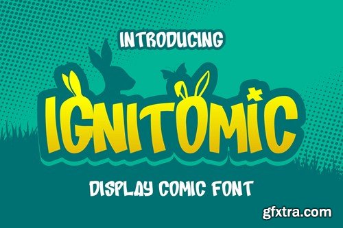 Ignitomic - Rabbit Display Font BFQRZZ9