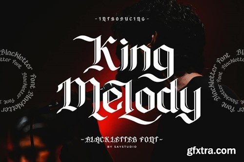 King Melody - Lettering Modern Font GF2RG3A