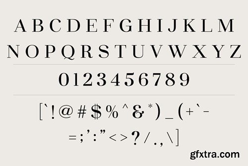 Gacor Modern Serif Font ZUHKM53