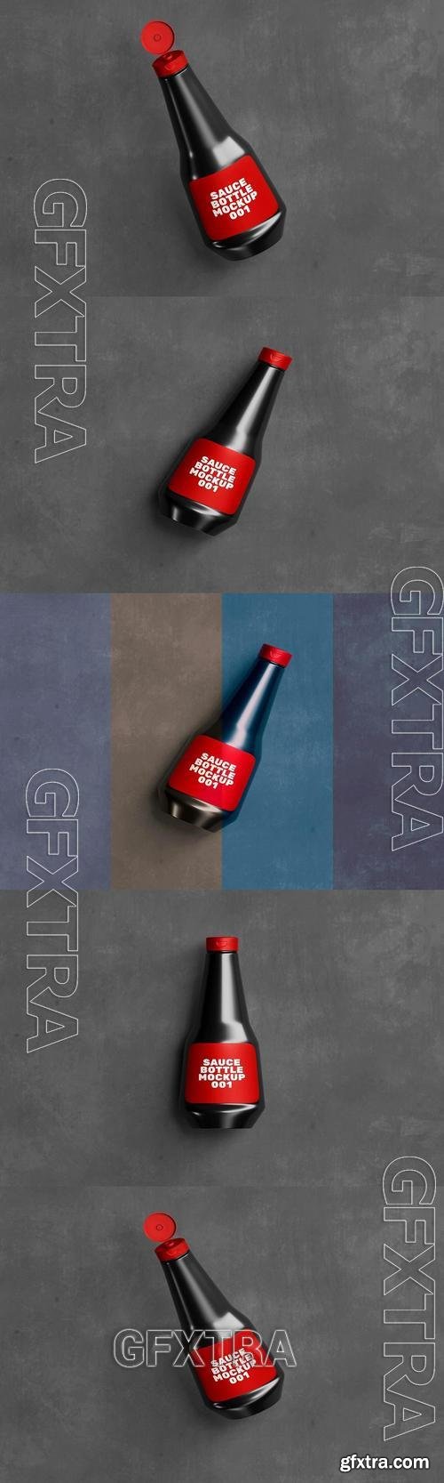 Sauce Bottle Mockup 001 FLQDGSJ