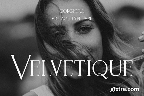 Velvetique - Luxury Typeface V3M2FAD