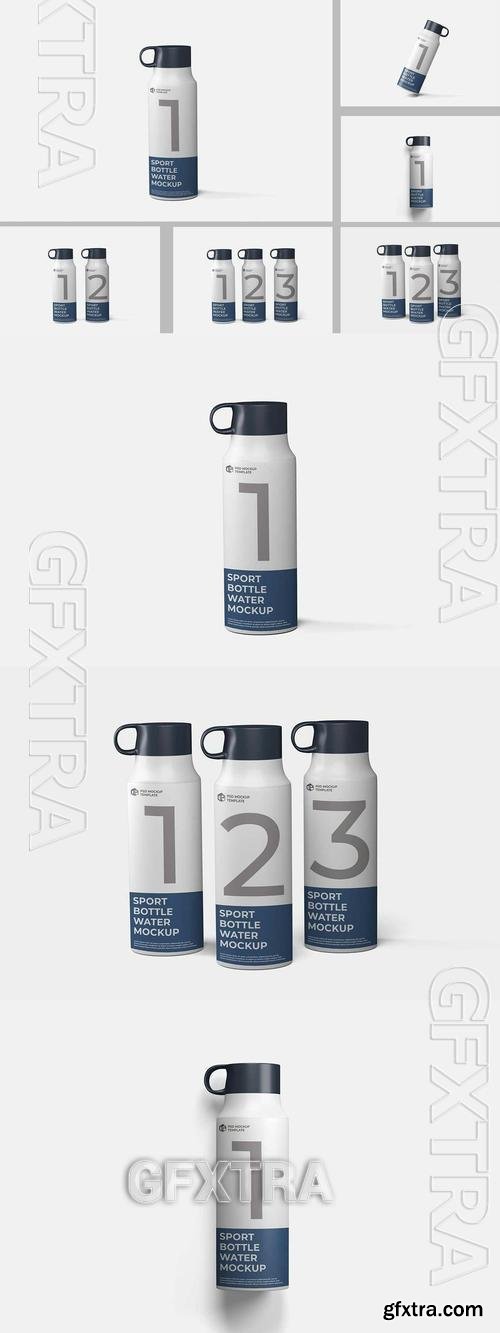 Hydro Flask Bottle Mockup WTAA6ZT