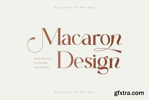 Valleny Serif Font G6THLVZ