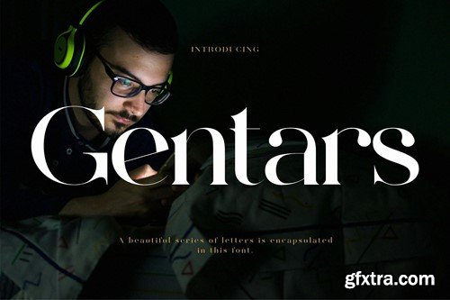 Gentars Modern Serif Typeface JYNGHBD