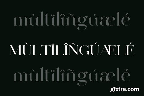 Gentars Modern Serif Typeface JYNGHBD