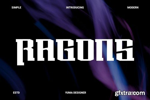 Ragons - a Popular Font 9D9SCQH