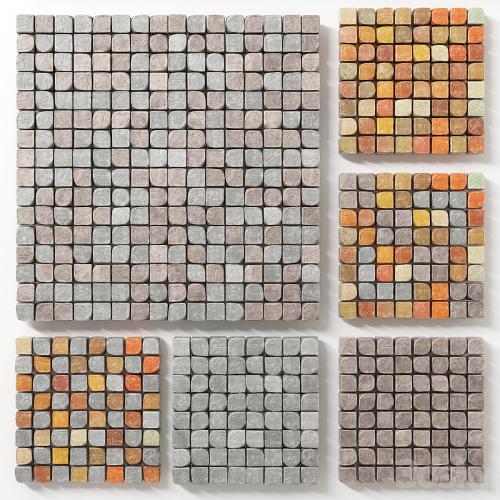 Cube stone granite decoration / Stone cubes for decoration. (Paving stones)