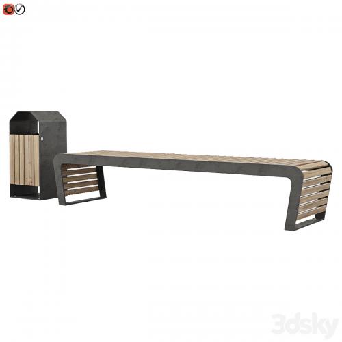 Set Bench-urn_04