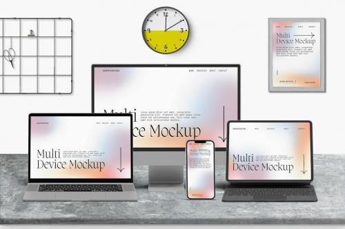 Responsive Devices Mockup