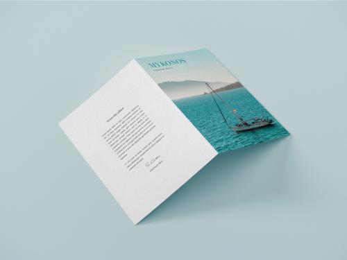 Vertical Bifold Brochure Mockup - 362441839