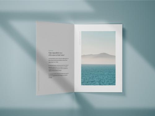 Vertical Bifold Brochure Mockup - 362442071