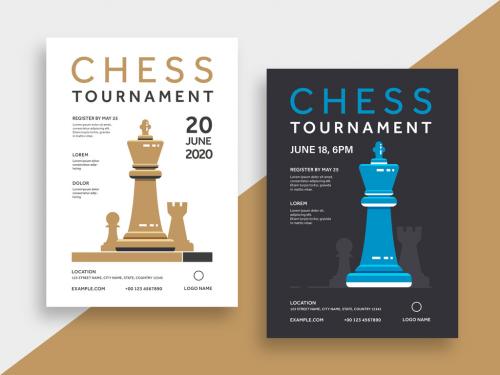 Chess Tournament Poster Layout - 362624684