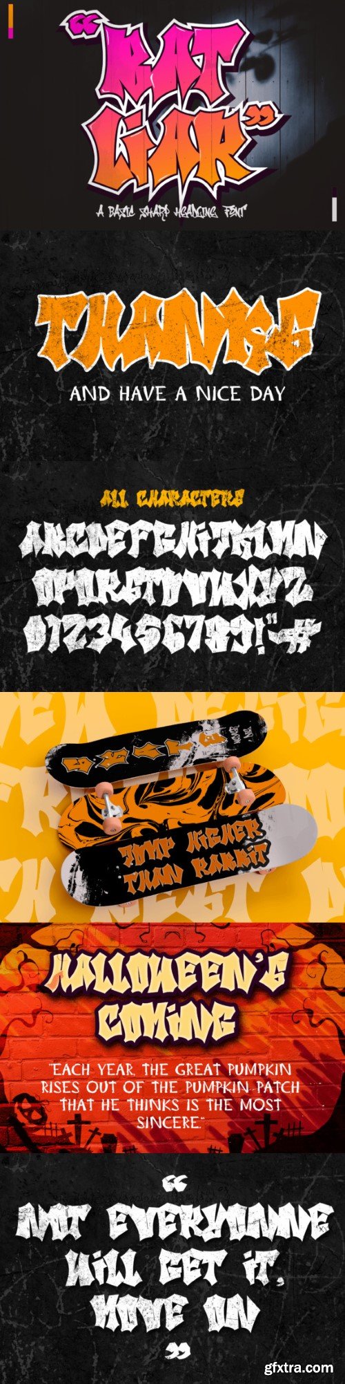 Bat Liar Font