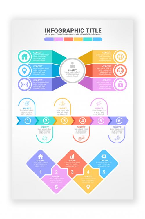 Colorful Infographic Layout - 362635887