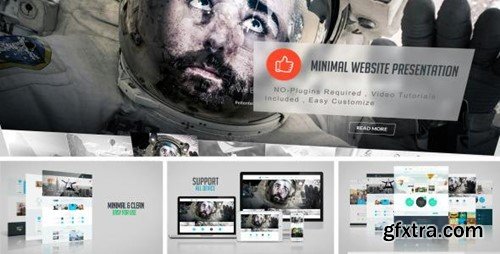 Videohive Minimal Website Presentation 8429351