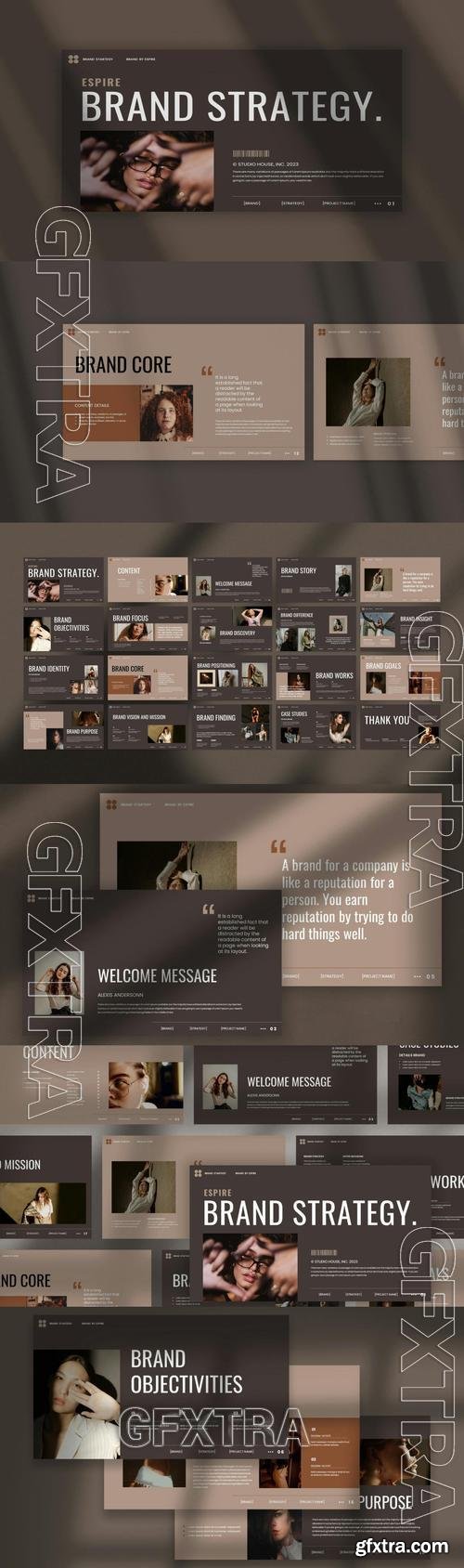 Espire - Brand Strategy Powerpoint Template RQT32H9