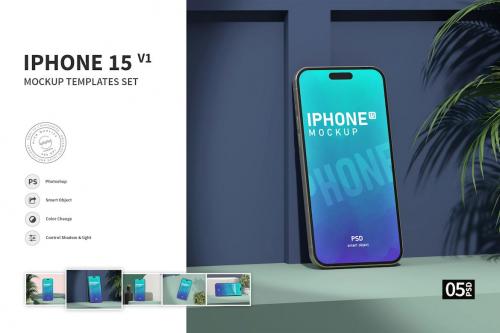 Iphone 15 vol.01 - Mockup