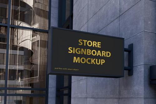 Store Signboard vol.03 - Mockups