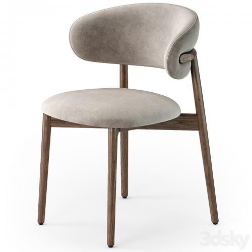 Calligaris Oleandro wood chair