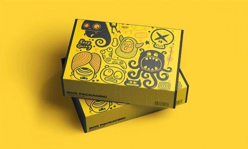 Box Packaging Mockup