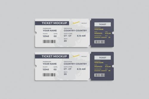 Ticket Mockup