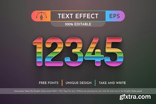 Pride 3D - Editable Text Effect, Font Style M7Y8PMA