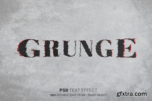 Grunge Editable Text Effect CY8XLZ5