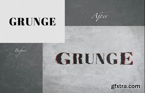 Grunge Editable Text Effect CY8XLZ5