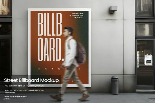 Street Billboard Mockups