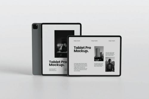 Tablet Pro Design Mockup