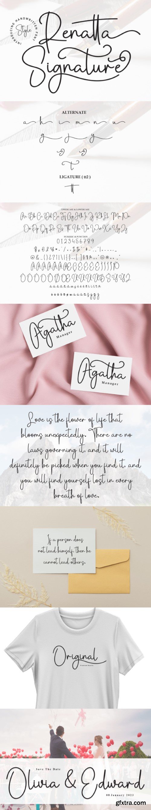 Renatta Signature Font