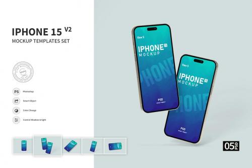 Iphone 15 vol.02 - Mockup