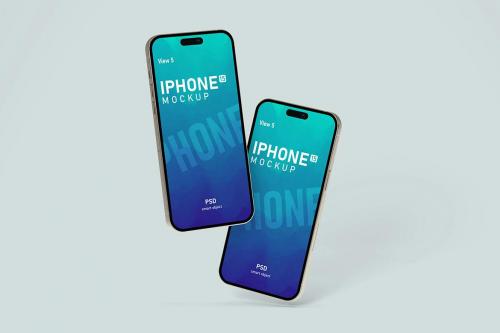 Iphone 15 vol.02 - Mockup