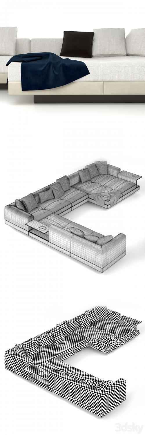 Minotti Connery modular sofa