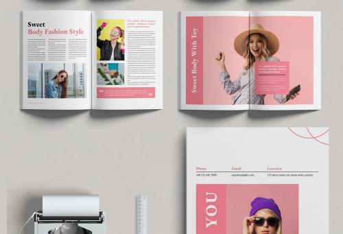 Fashion Magazine Design Template