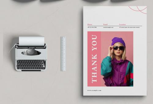 Fashion Magazine Design Template