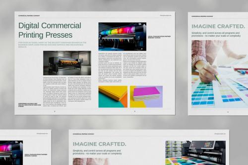 Printing Company Brochure Template