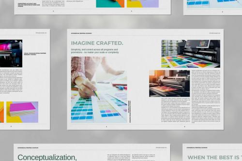 Printing Company Brochure Template