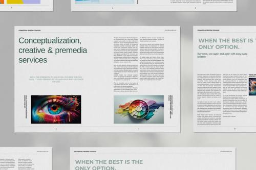 Printing Company Brochure Template