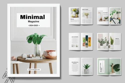 Minimal Magazine Layout