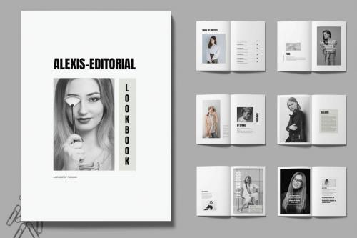 Creative Look Book Layout