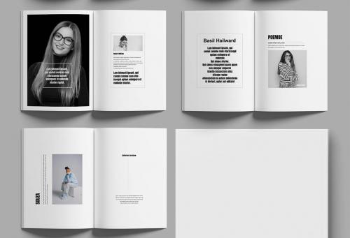 Creative Look Book Layout