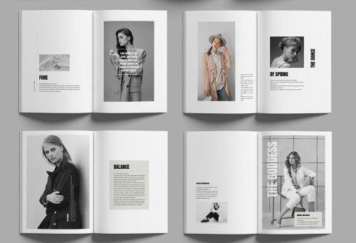 Creative Look Book Layout