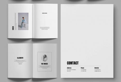 Creative Look Book Layout