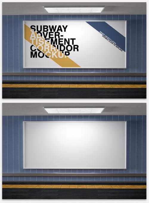 Mockup of a Subway Billboard - 364771600